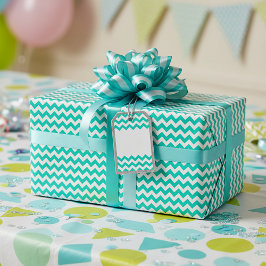 Zickzack Farbe Geschenkpapier