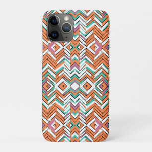Zickzack Farbherringbone-Muster Case-Mate iPhone Hülle