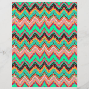 Zickzack Flammheftpapier 8.5 x 11