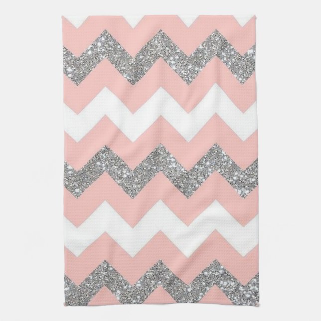 Zickzack Geschirrtuch (Vertikal)