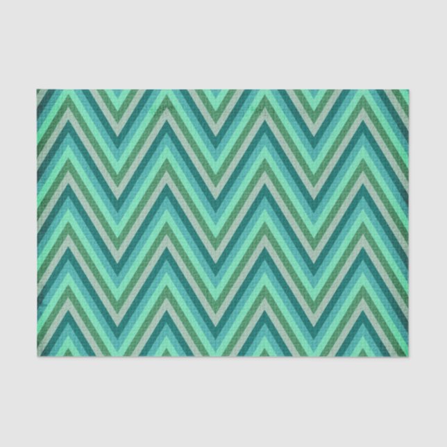 Zickzack-gestreifter Hintergrund Seidenpapier (Vorderseite)