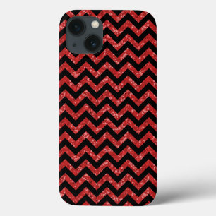 Zickzack Glitzer Look iPad Air BT-Fall iPhone 13 Hülle