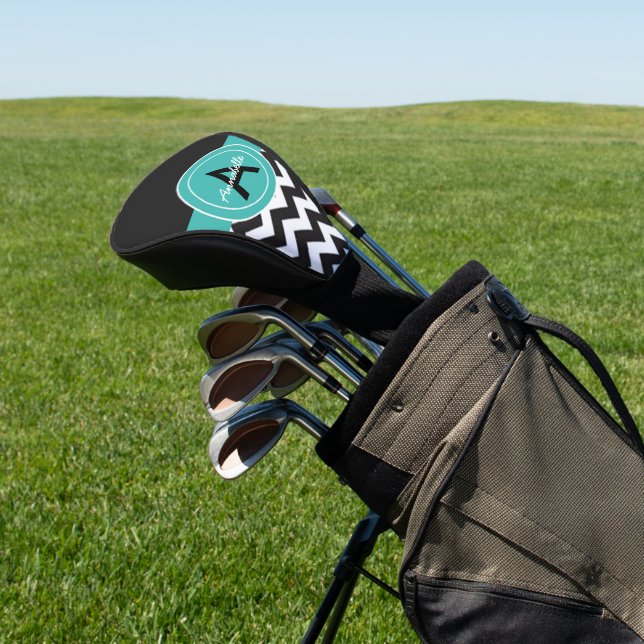 Zickzack Golf Headcover (In SItu)