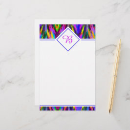 Zickzack heller Stamm Briefpapier