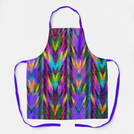 Zickzack heller Stamm Schürze