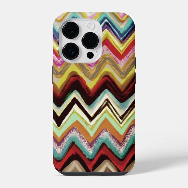 Zickzack  iPhone hülle (Rückseite)