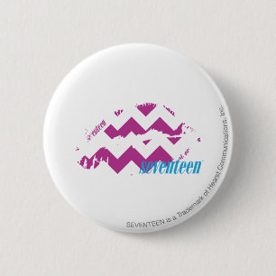 Zickzack lila button