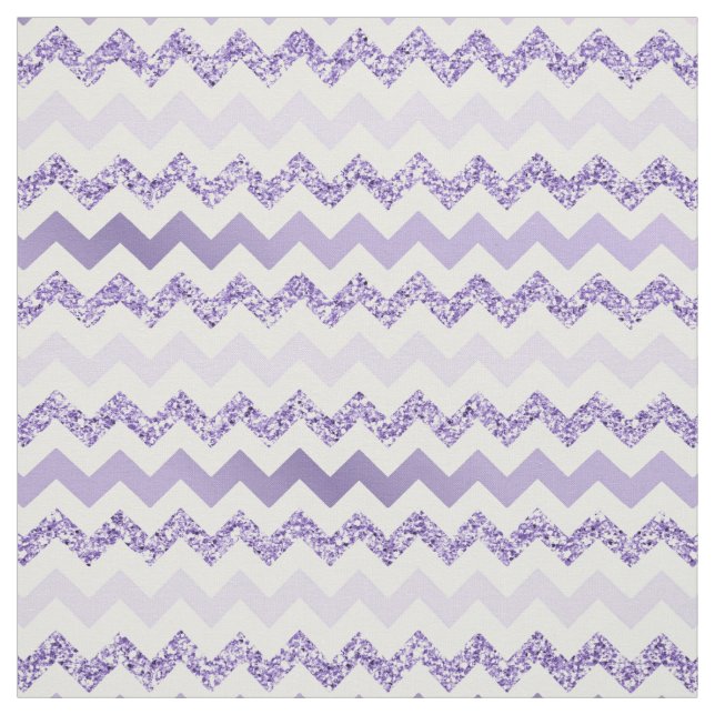 Zickzack Lila Zahngewebe Stoff (Muster)
