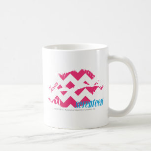 Zickzack-Magenta Tasse