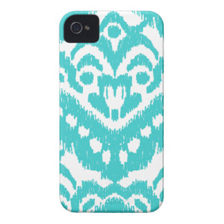 Zickzack Megan Adams Ikat- Türkis iPhone 4 Case-Mate Hülle