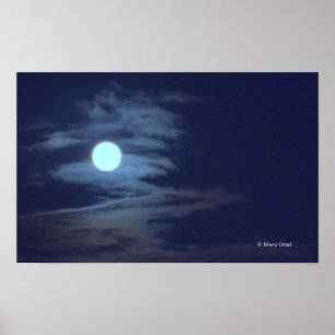 Zickzack-Mond Poster