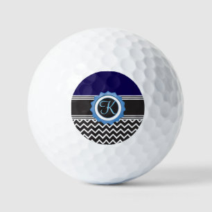 Zickzack Monogramm Golfball