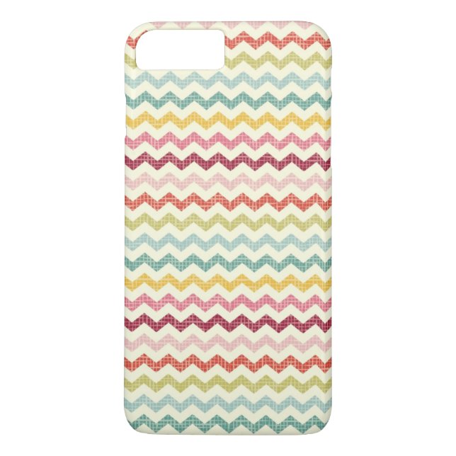 Zickzack Muster 4 Case-Mate iPhone Hülle (Rückseite)