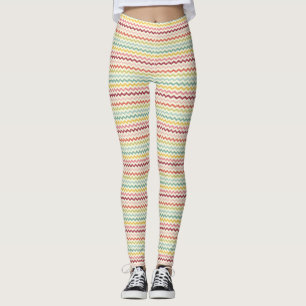 Zickzack Muster 4 Leggings