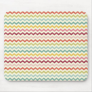 Zickzack Muster 4 Mousepad