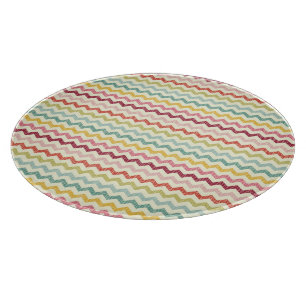 Zickzack Muster 4 Schneidebrett