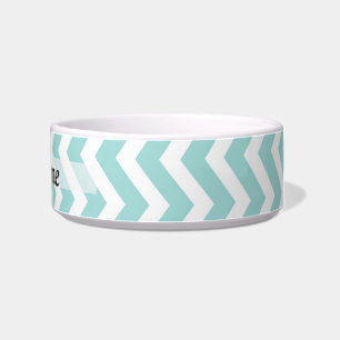 Zickzack Muster des Aqua Napf