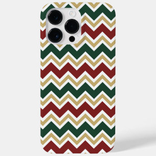 Zickzack Muster in den roten Grün Case-Mate iPhone 14 Pro Max Hülle