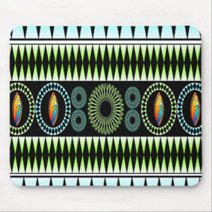 Zickzack Muster Mousepad