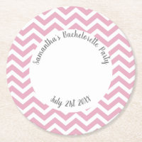 Zickzack Party in Rosa und Weiß