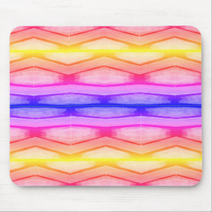 Zickzack Rainbow-Mauspad Mousepad
