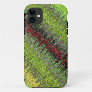 Zickzack städtisches Abstrakt iPhone 11 Hülle