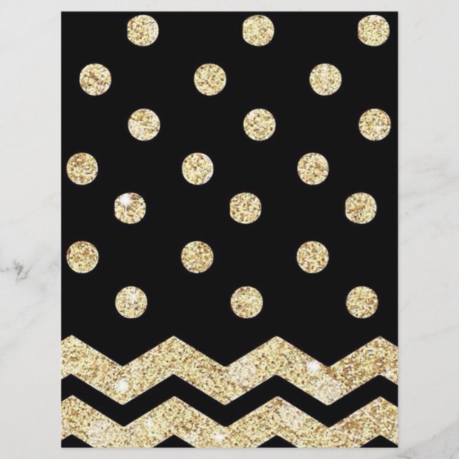 Zickzack und Polka-Punkte (Vorderseite)