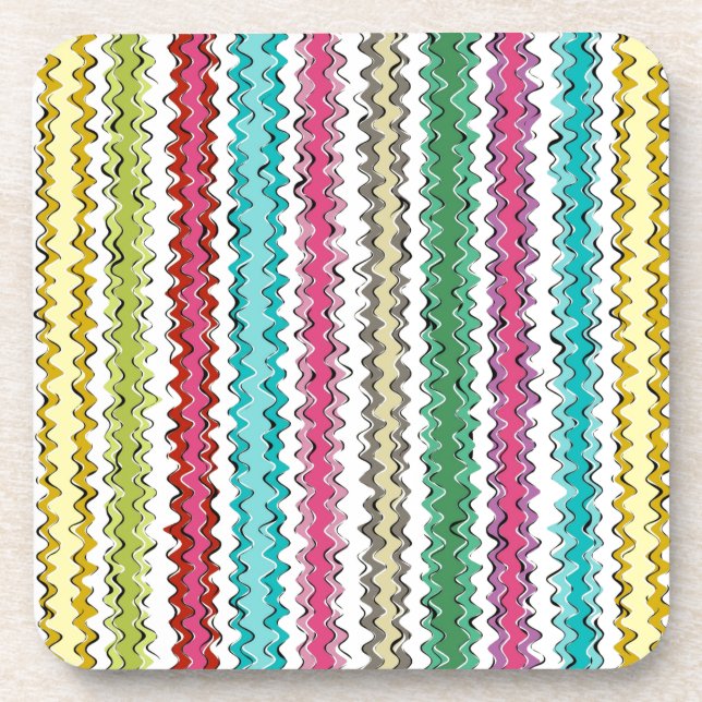 Zickzack Untersetzer (Vorderseite)