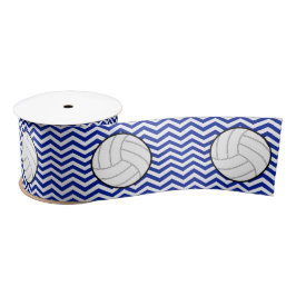 Zickzack Volleyball-Ribbon mit benutzerdefinierter Satinband