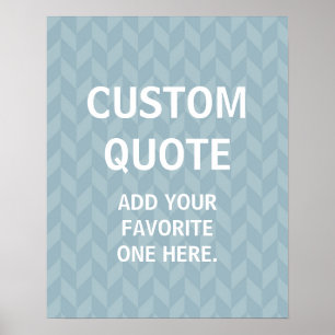 Zickzack Zick-Zack-Poster Poster