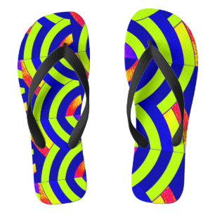 Zickzack Zickzack-Muster Flip Flops