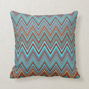 Zickzack/Zickzack Muster Mojo Throw-Kissen Kissen