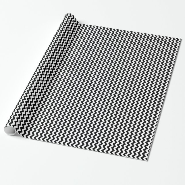 Zickzack Zig Zag Geschenkpapier (Ungerollt)