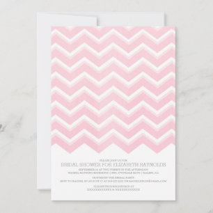 Zickzack Zigzag Bridal Dusche Einladungen