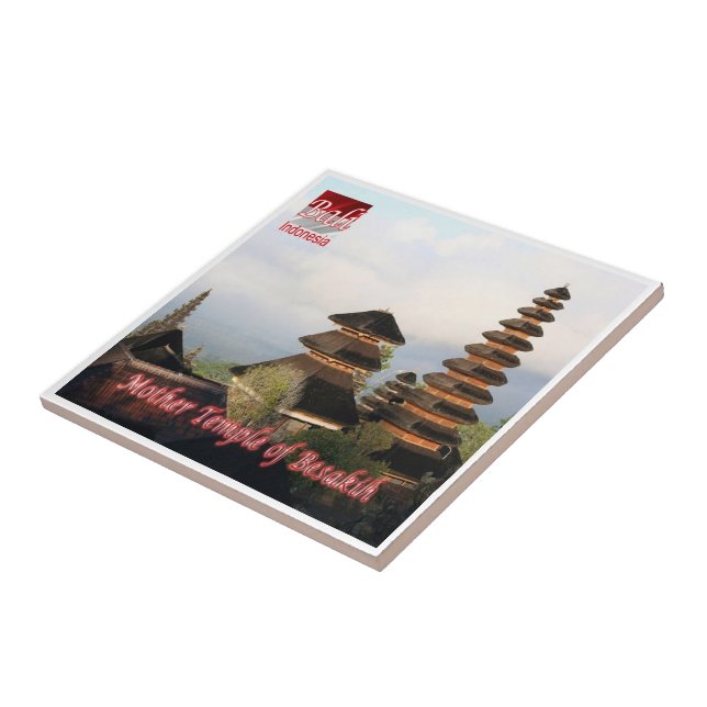 zID018 Mother Temple of BESAKIH, BALI, Fliese (Seite)