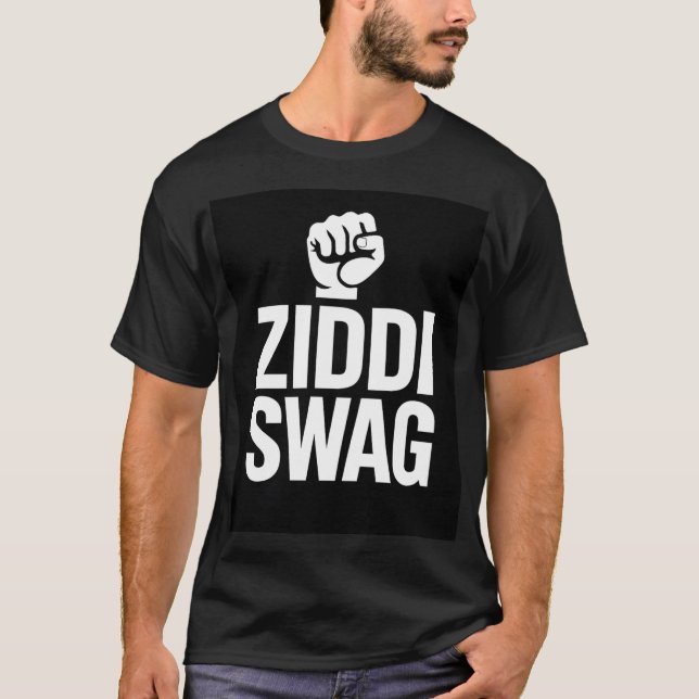 Ziddi Swag | Unstoppable Attitude T-Shirt Design (Vorderseite)