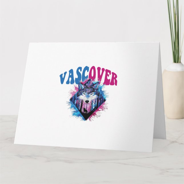 Zidika vascover wolf Essential Karte (Vorderseite)