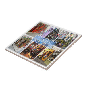 zIE015 DUBLIN Temple Bar, Nordirland Fliese