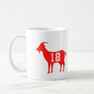 ZIEGE 12 - Größte aller Zeiten Nr. 12 Kaffeetasse