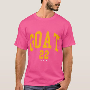 Ziege 22 Basketball Nummer 22 Basketball T-Shirt