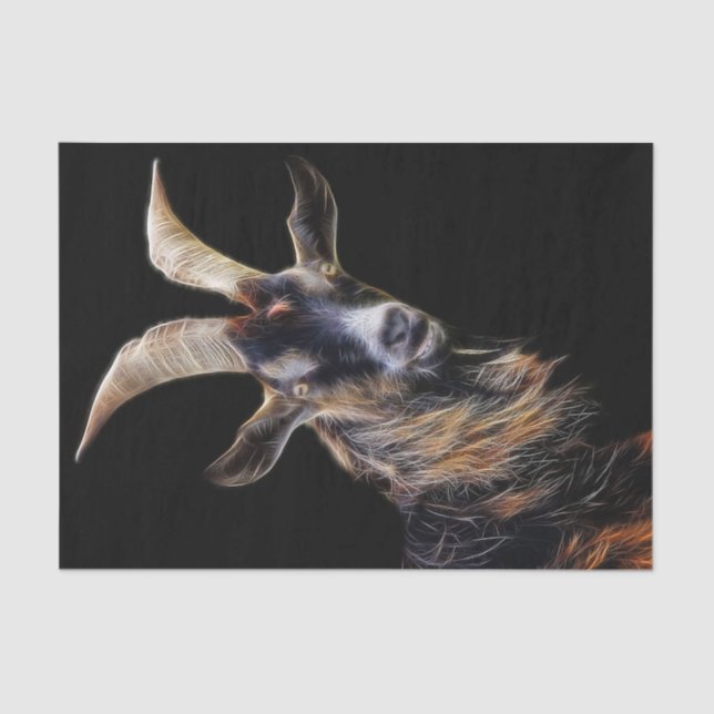 Ziege 2 seidenpapier (Vorderseite)