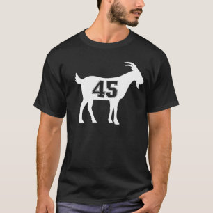 Ziege 45 Trump Nummer 45 Präsident Trump Ziege 45 T-Shirt