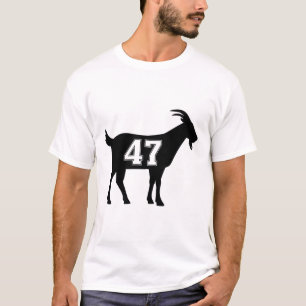 Ziege 47 Trump Nummer 47 Präsident Trump Ziege 47  T-Shirt