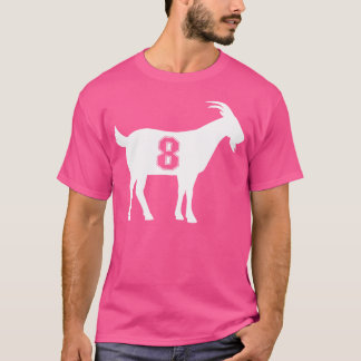 Ziege 8 Ziege Zahl acht Ziege T-Shirt
