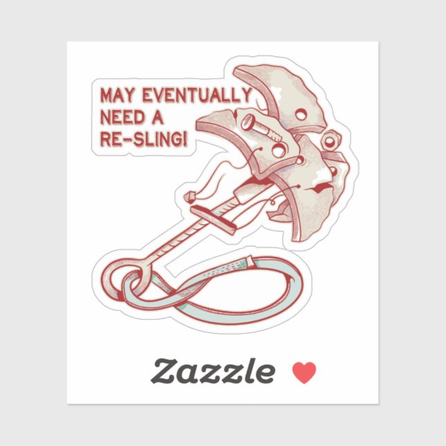 Ziege auf einem Surfbrett Aufkleber (Blatt)