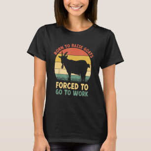 Ziege Bauer Landwirtschaftliche Ziege Übergeflügel T-Shirt