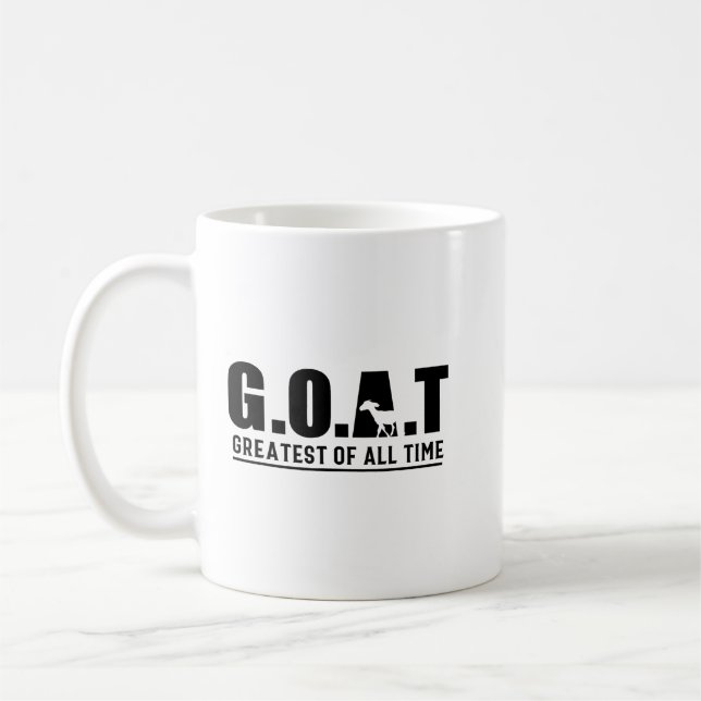 Ziege Beste aller Zeit Ziege Funny Goat Mama Farm Kaffeetasse (Links)