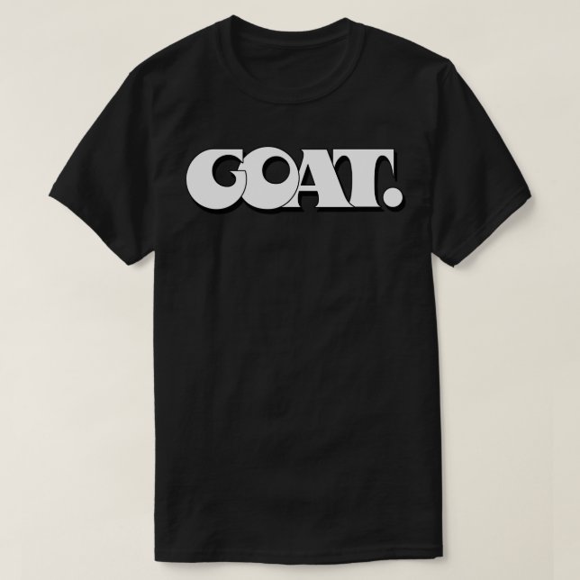 ZIEGE Bester aller Zeiten T-Shirt (Design vorne)