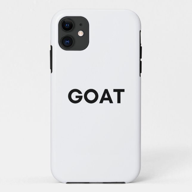 Ziege Case-Mate iPhone Hülle (Rückseite)