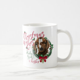 ZIEGE | Christmas wünscht Baby Goat Kisses Boer Tasse